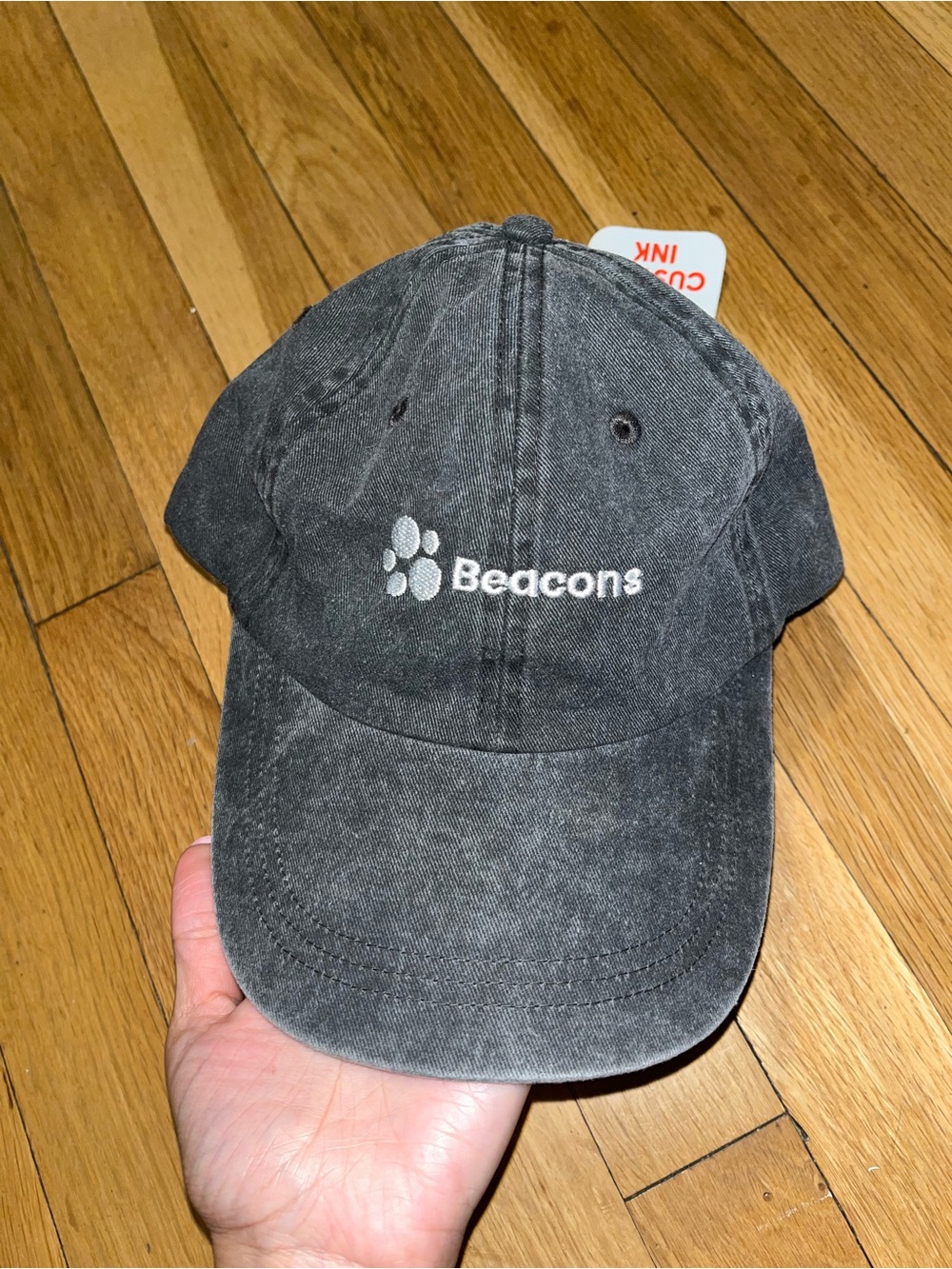 Beacons Hat - Gray Baseball Cap (Unisex)